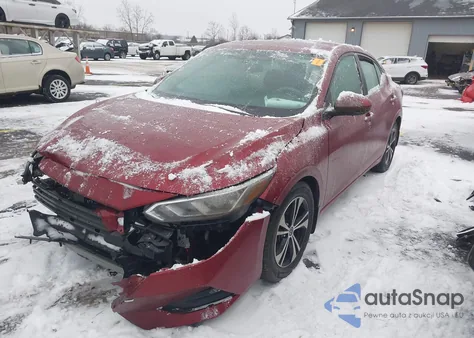 2020 Nissan Sentra Sv Xtronic Cvt z USA, uszkodzony, nr VIN 3N1AB8CV8LY237806